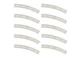 Minitrix Curved Track with Concrete Ties Radius 228.2 mm / 9"