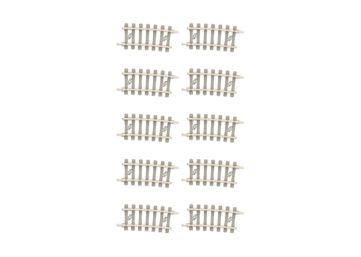 Minitrix Curved Track with Concrete Ties Radius 228.2 mm / 9"
