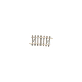 Minitrix Curved Track with Concrete Ties Radius 228.2 mm / 9"