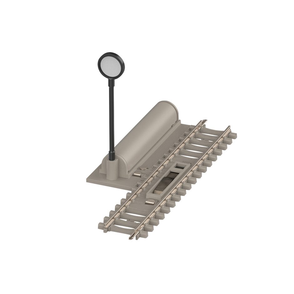 Minitrix Uncoupler Track with Concrete Ties Length 76.3 mm / 3"