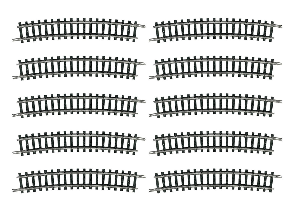 Minitrix Curved Tracks Radius 362.6 mm / 14-1/4"