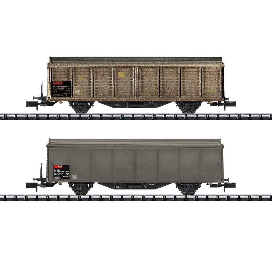 Type Hbis-v Sliding Wall Boxcar Set