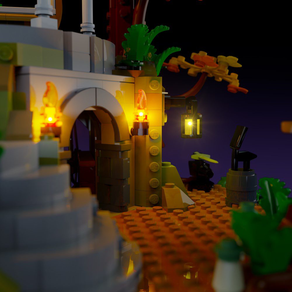Light My Bricks (LMB) 2.0 Light Kit for LEGO #10316 Lord of the Rings - Rivendell