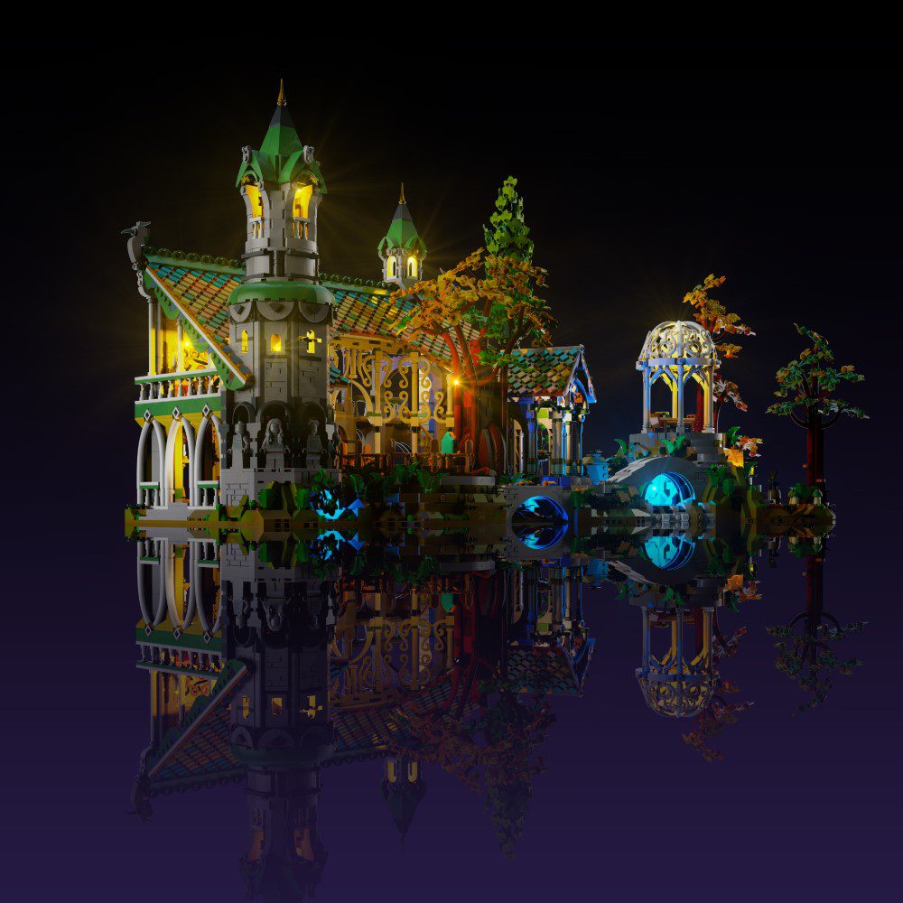 Light My Bricks (LMB) 2.0 Light Kit for LEGO #10316 Lord of the Rings - Rivendell
