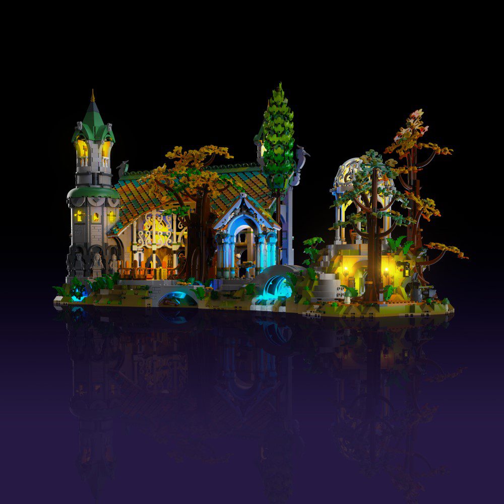 Light My Bricks (LMB) 2.0 Light Kit for LEGO #10316 Lord of the Rings - Rivendell