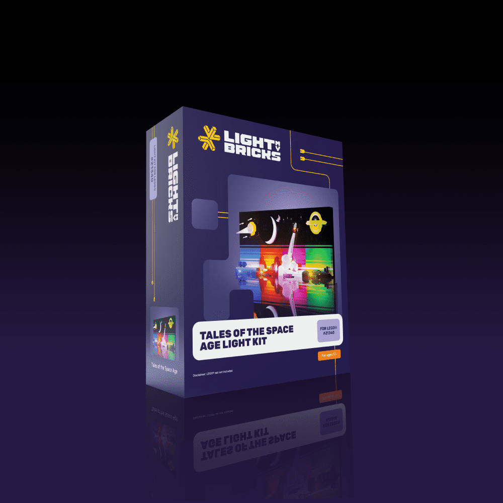 Light My Bricks (LMB) 2.0 Light Kit for LEGO #21340 Tales of the Space Age