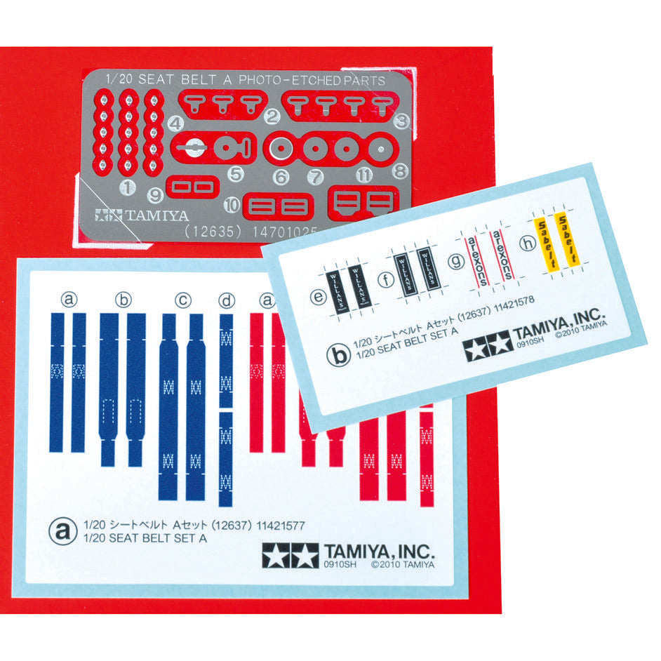 1:20 Seat Belt Set A