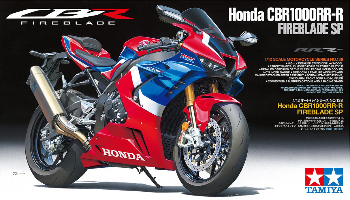 1:12 CBR1000RR-R FIREBLADE SP