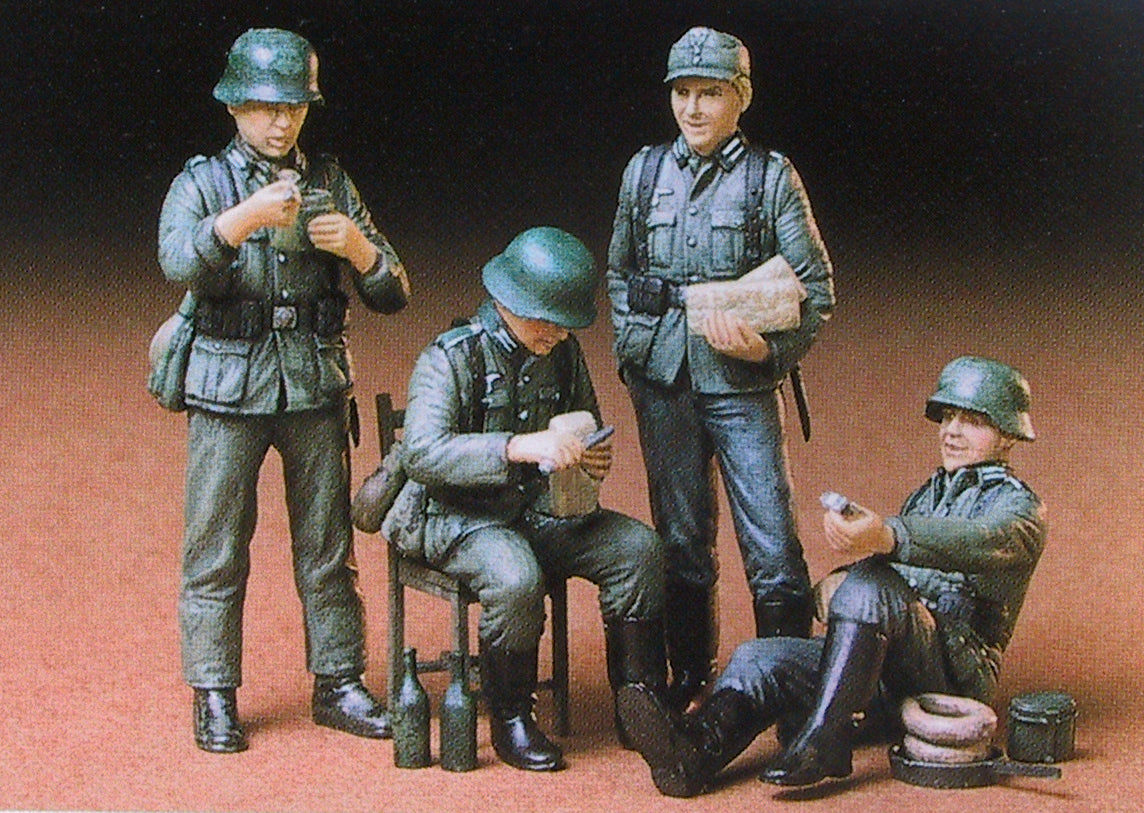 German Soldiers at Rest