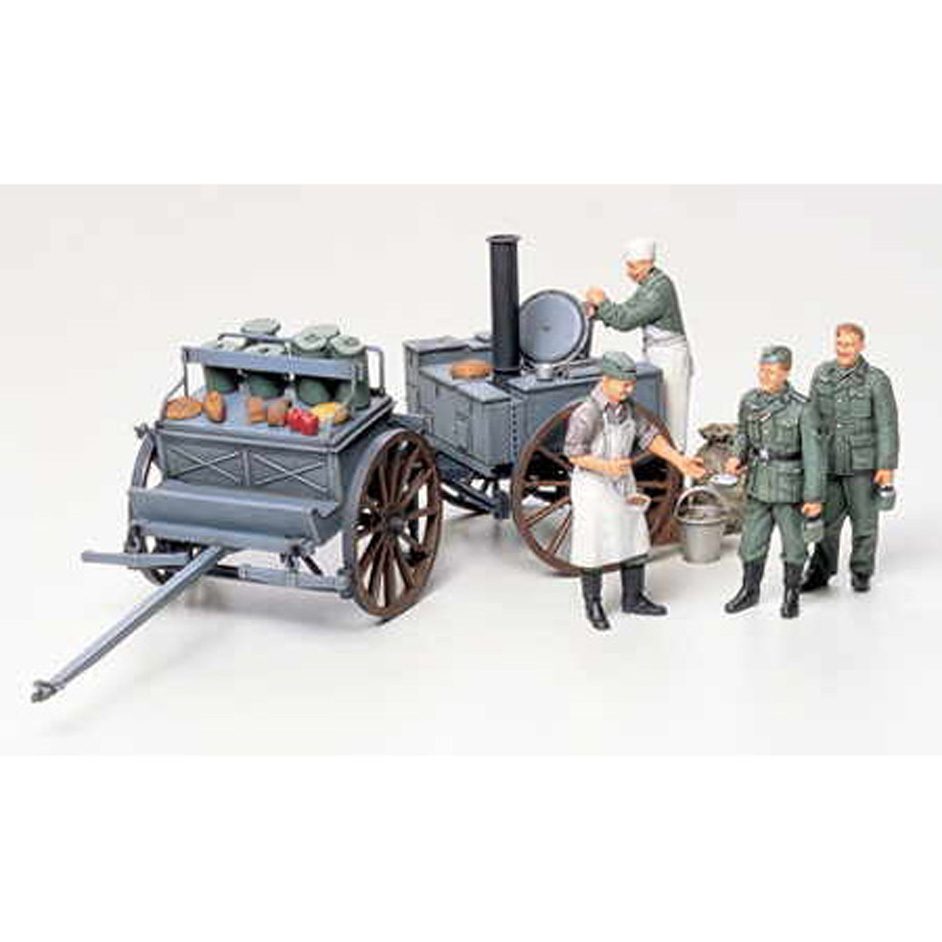German Field Kitchen Scenery