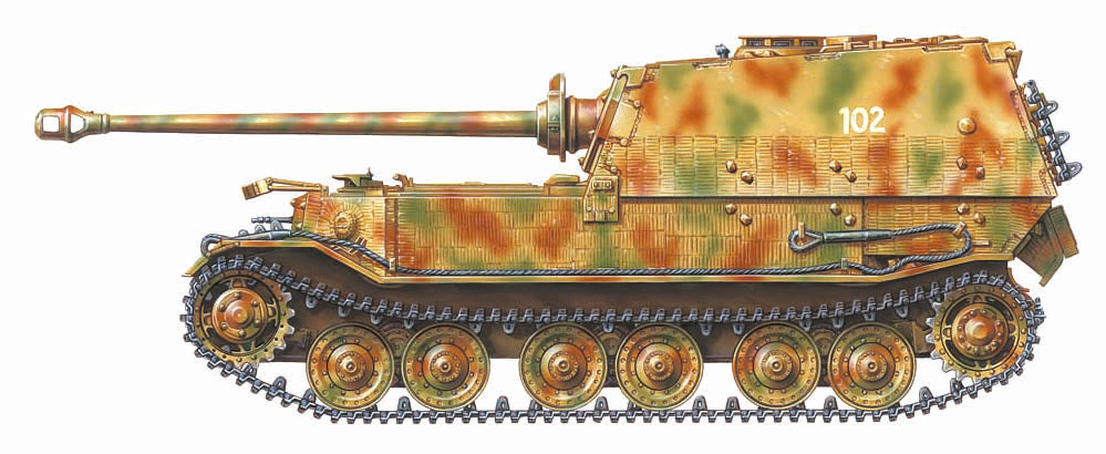 German Heavy Tank Destroyer Elefant