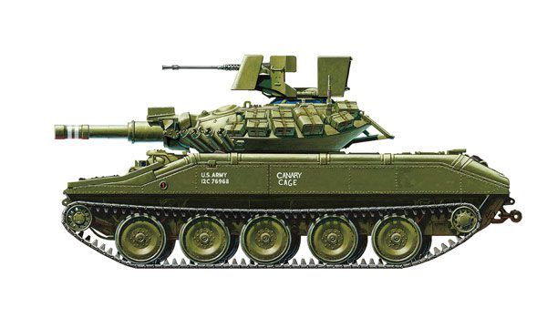 U.S. Airborne Tank M551 Sheridan (Vietnam War)