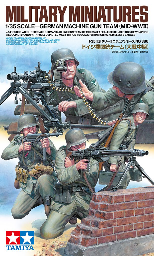 German MG Team Mid-WWII