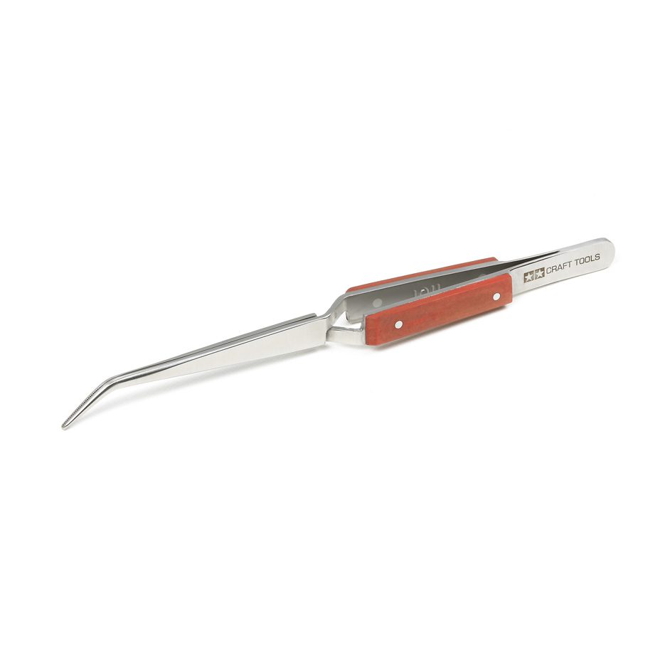 HG Reverse Action Angled Tweezers