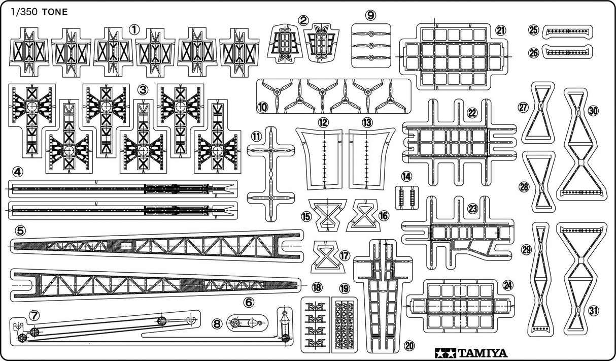 1:350 Heavy Cruiser Tone