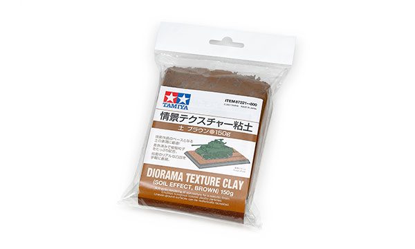 Diorama Texture Clay (Soil Effect Brown 150g)