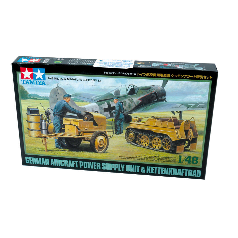 German Aircraft Power Supply Unit & Kettenkraftrad