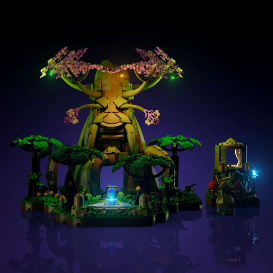 Light My Bricks (LMB) 2.0 Light Kit for LEGO #77092 The Legend of Zelda Great Deku Tree 2-in-1
