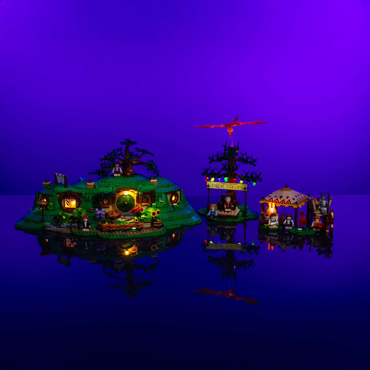 Light My Bricks (LMB) 2.0 Light Kit for LEGO #10354 The Lord of the Rings The Shire