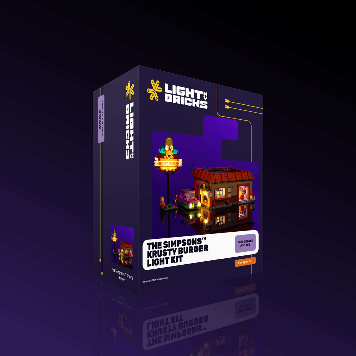 Light My Bricks (LMB) 2.0 Light Kit for LEGO #10352 The Simpsons™: Krusty Burger