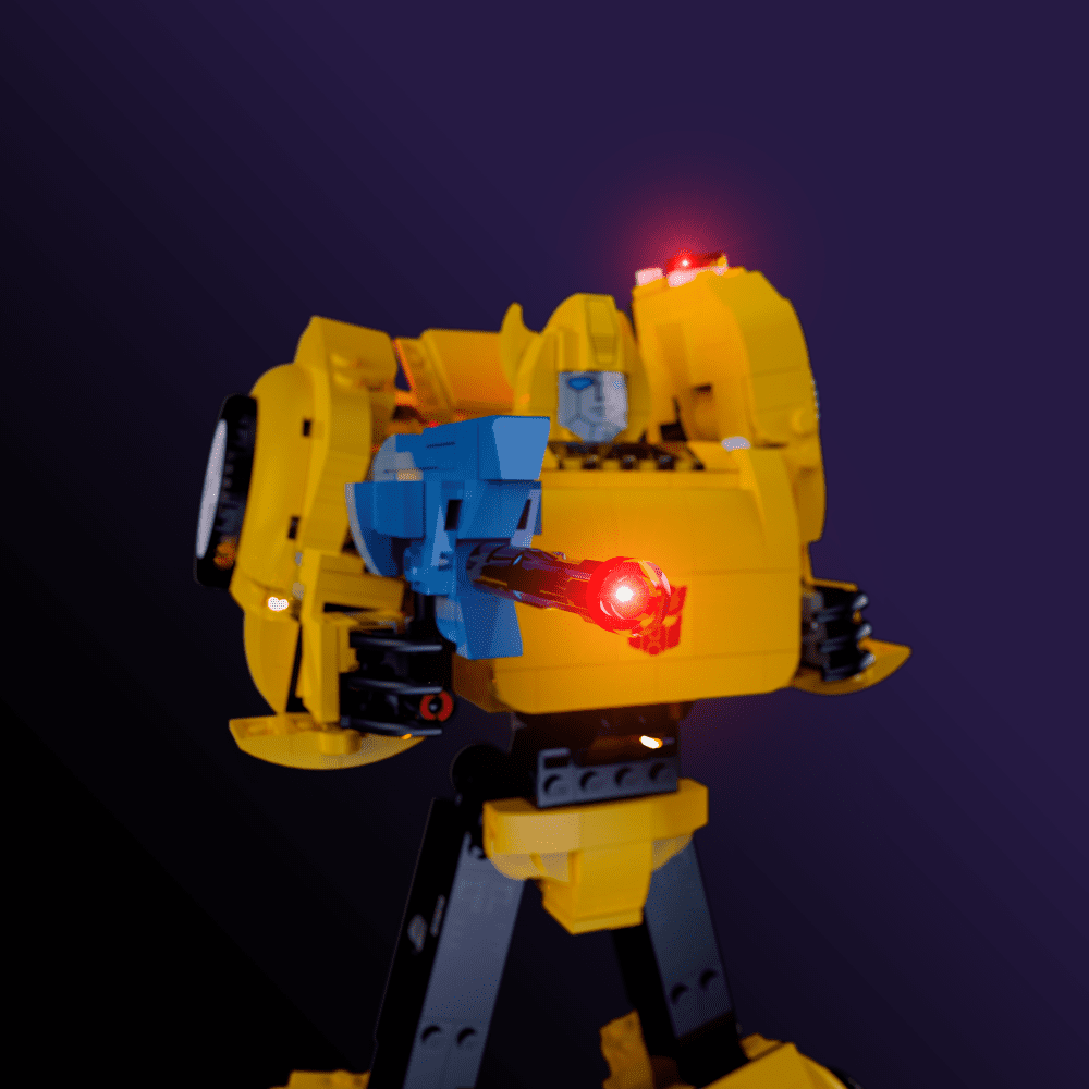 Light My Bricks (LMB) 2.0 Light Kit for LEGO #10338 Transformers Bumblebee
