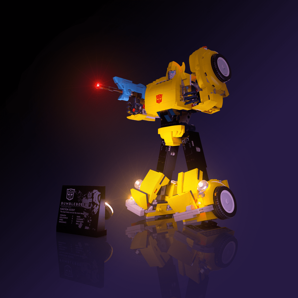 Light My Bricks (LMB) 2.0 Light Kit for LEGO #10338 Transformers Bumblebee