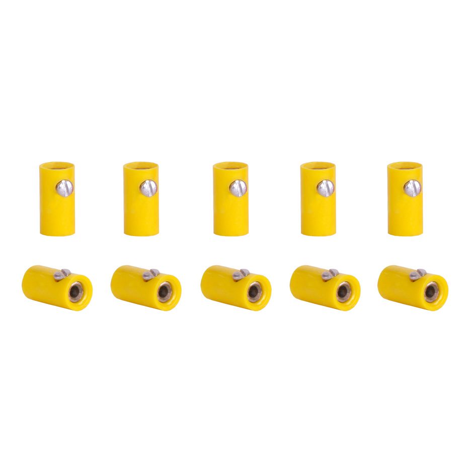 Plugs White, 10 Pieces