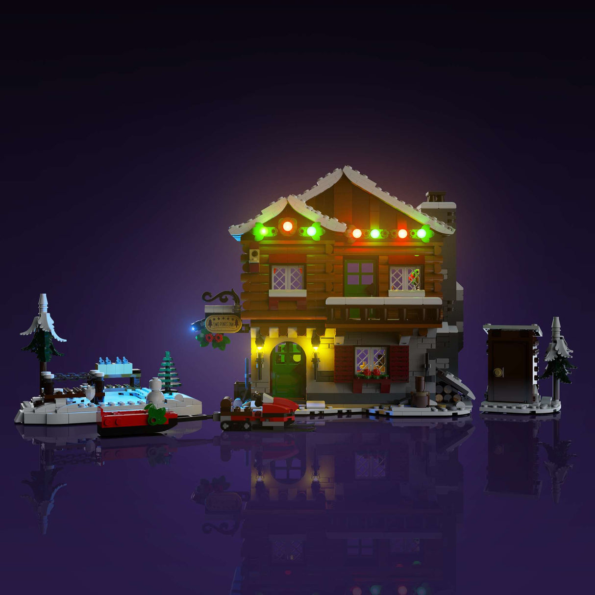 Light My Bricks (LMB) 2.0 Light Kit for LEGO Alpine Lodge #10325