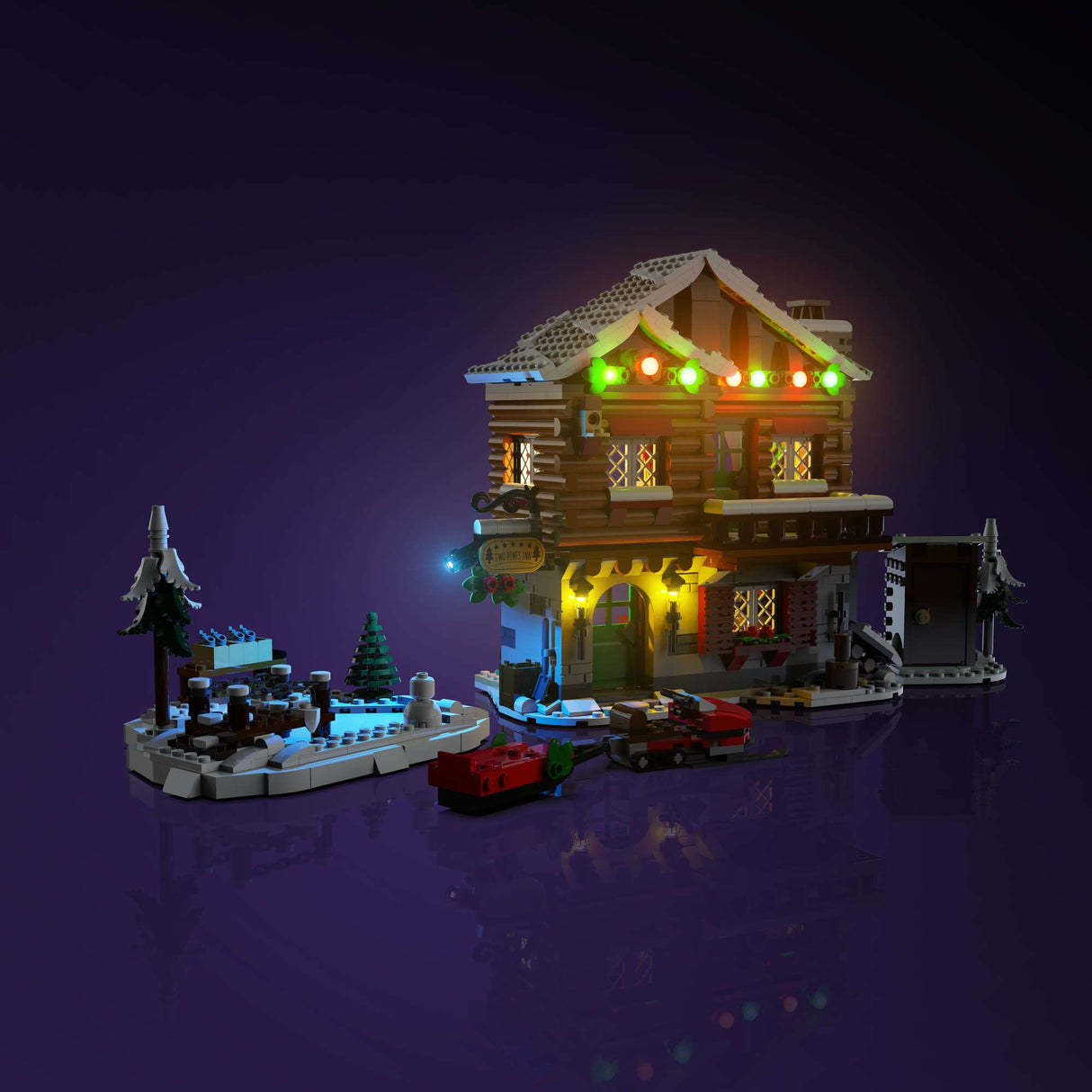 Light My Bricks (LMB) 2.0 Light Kit for LEGO Alpine Lodge #10325