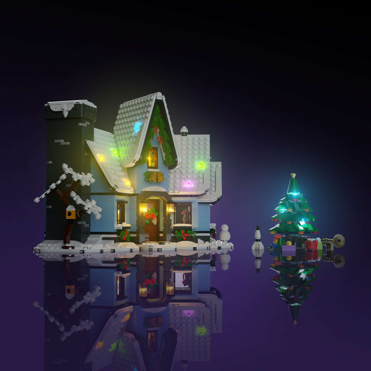 Light My Bricks (LMB) 2.0 Light Kit for LEGO Santa's Visit #10293