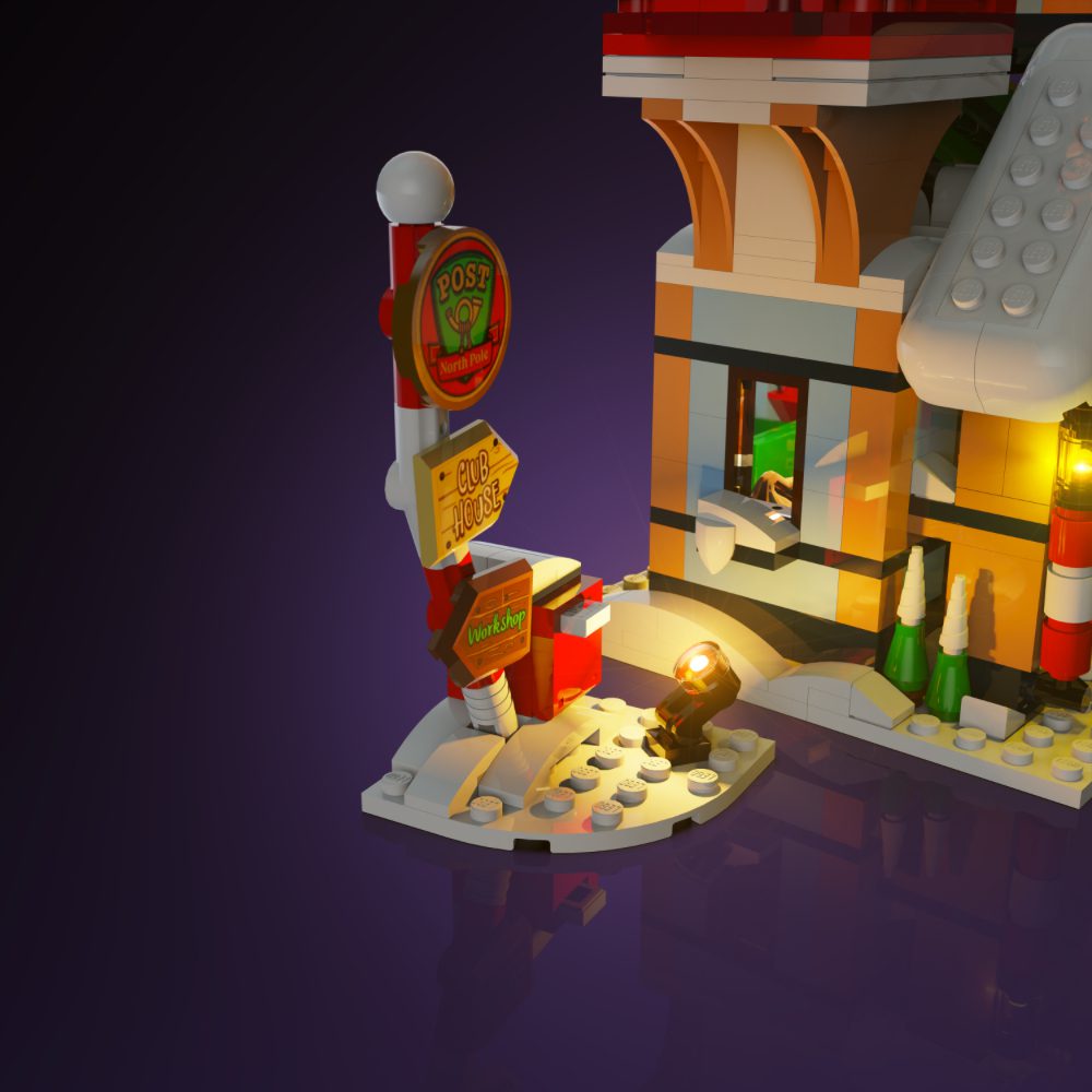 Light My Bricks (LMB) 2.0 Light Kit for LEGO #10339 Santa's Post Office