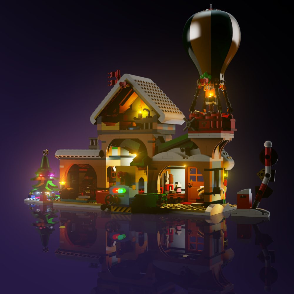 Light My Bricks (LMB) 2.0 Light Kit for LEGO #10339 Santa's Post Office