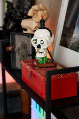 Halloween Skull Candle