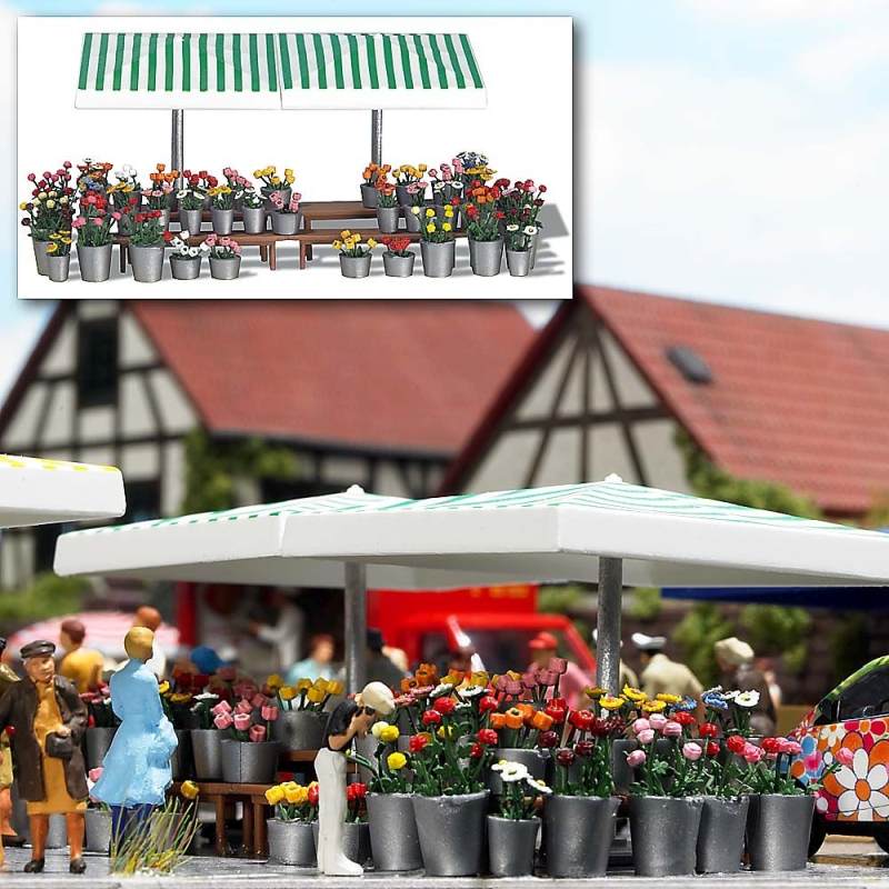 Market Stand Flowers