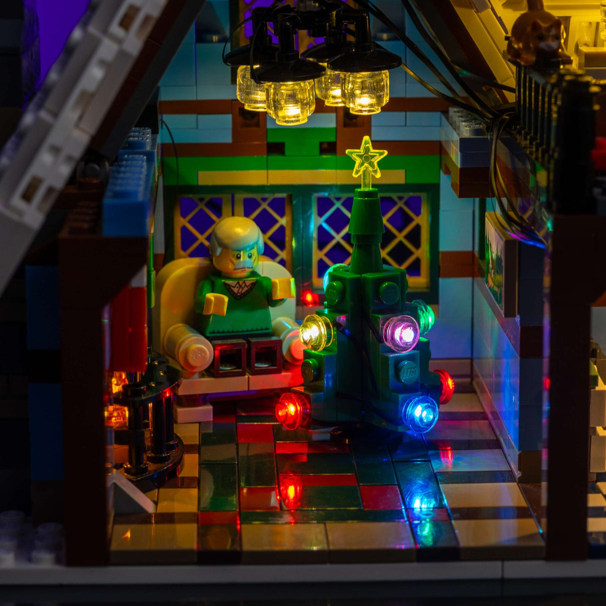 Light My Bricks (LMB) 2.0 Light Kit for LEGO Christmas Starter Pack #00200