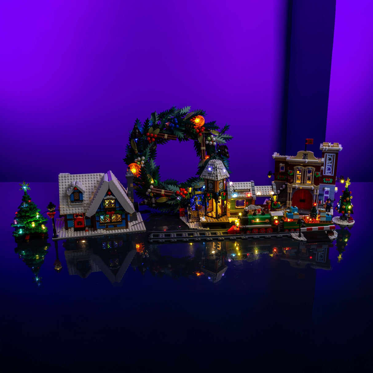 Light My Bricks (LMB) 2.0 Light Kit for LEGO Christmas Starter Pack #00200