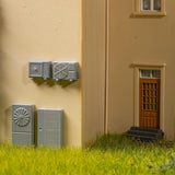 Decorative panel arcades, natural stone