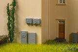 Decorative panel arcades, natural stone