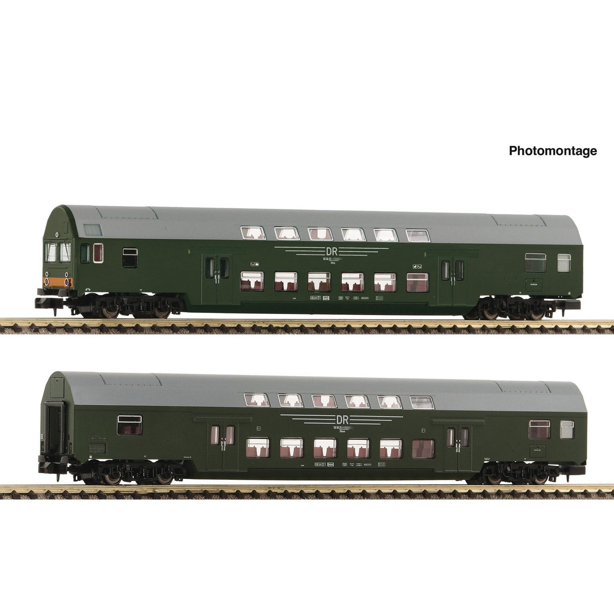 2 Piece Set 1: Double-deck Coaches, DR