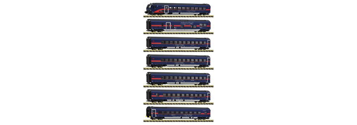 7 Piece Set: Nightjet, ÖBB