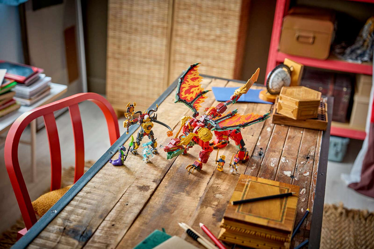 Wyldfyre's Transforming Dragon Mech