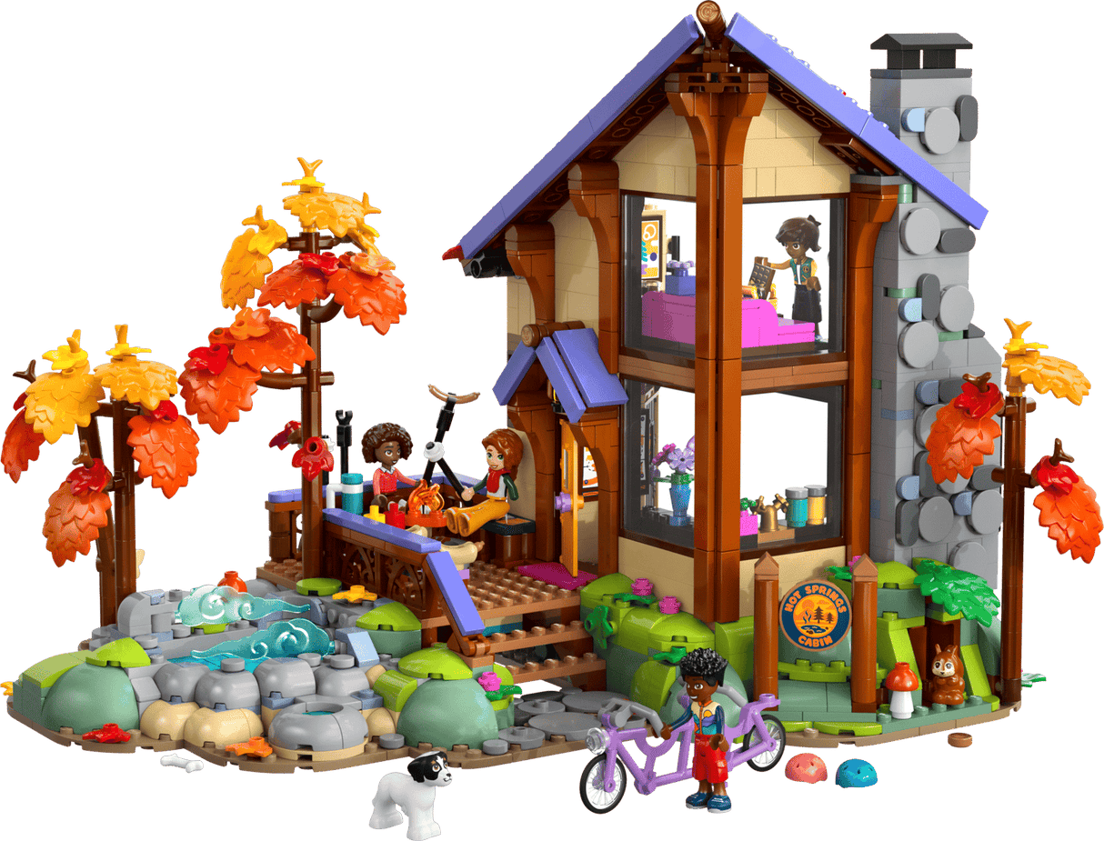 Cozy Fall Forest Cabin