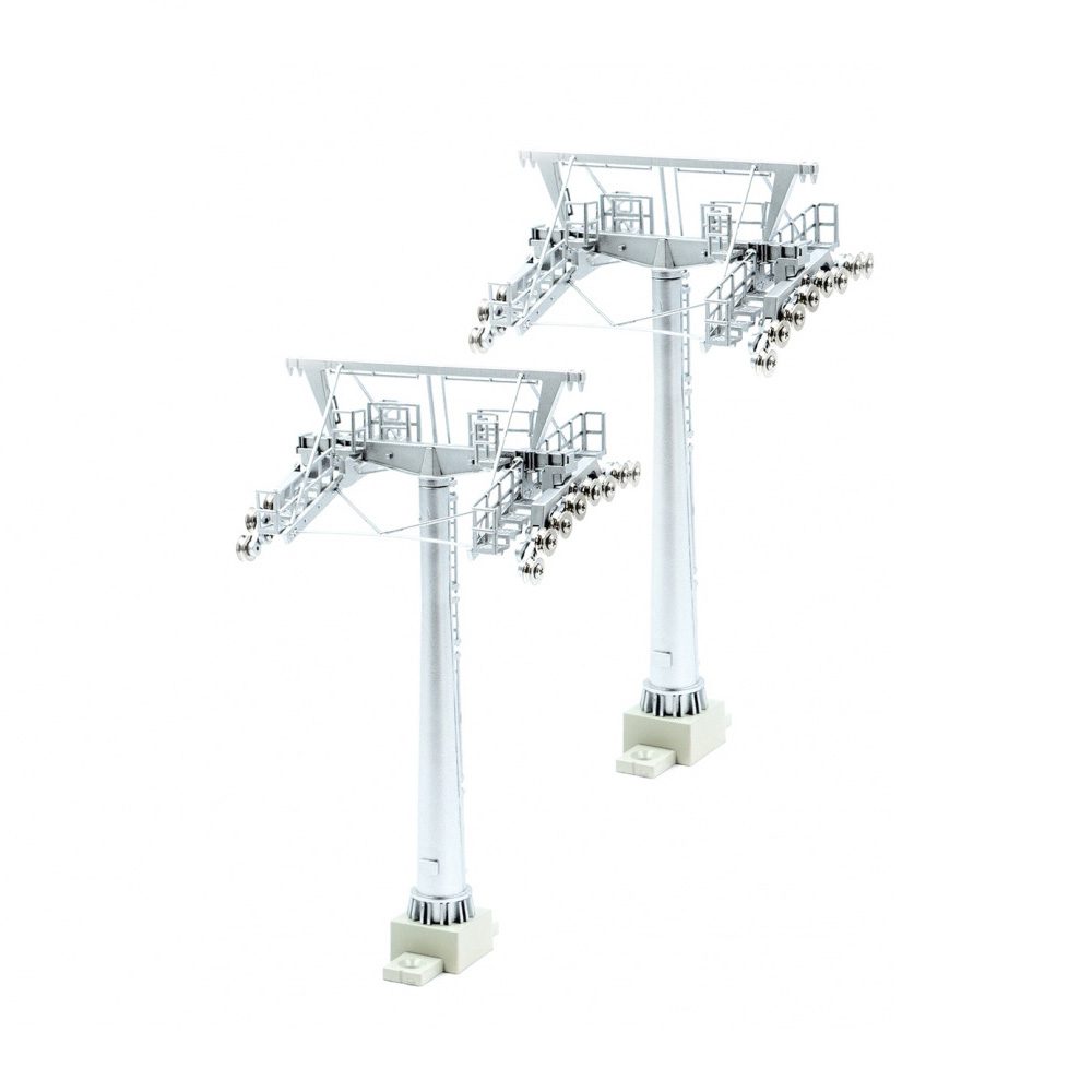 Cable Car Mast Set 12 cm. H0