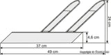 Extension Set 2 Modern Bus Stops with Roof incl. LED Lighting