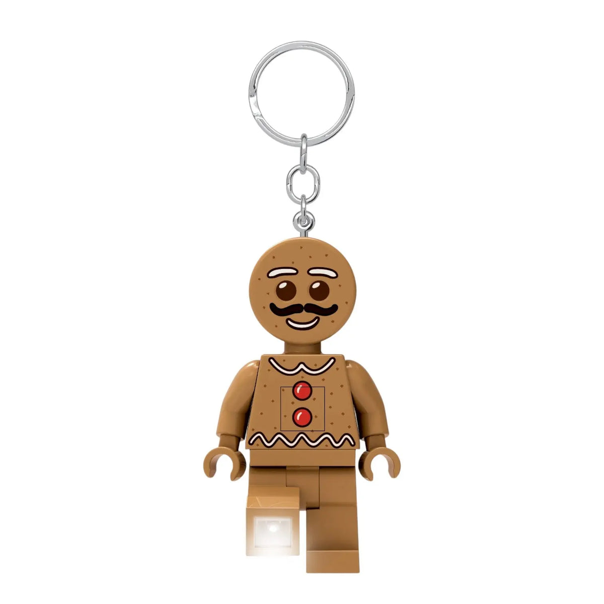 Gingerbread Man Keychain Light