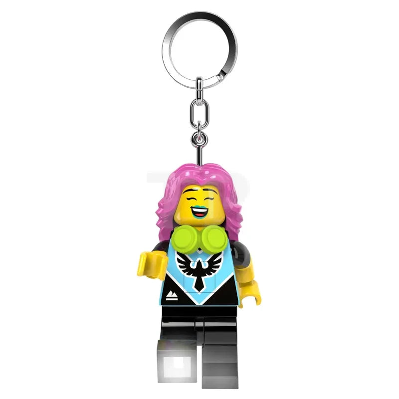 Light Gamer Girl Keychain Light
