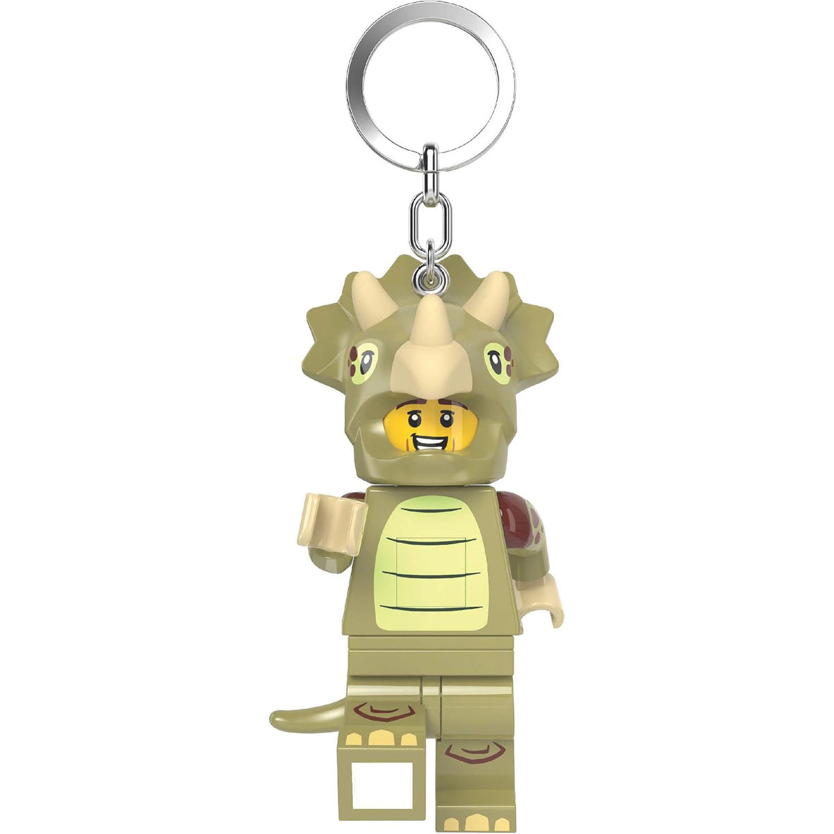 Triceratops Costume Fan Keychain Light