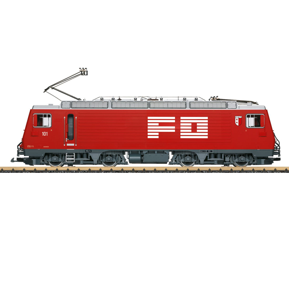 HGe 4/4 II Road Number 101 of the FO
