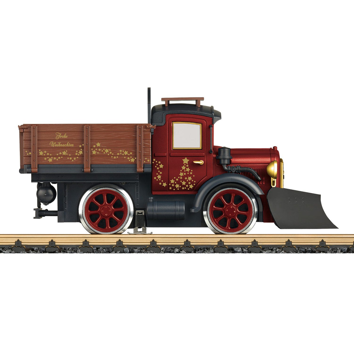 Christmas Rail Truck