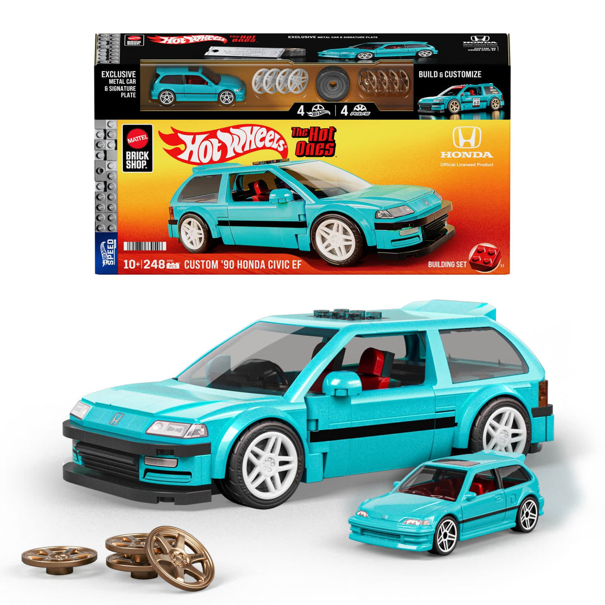 Hot Wheels Custom ’90 Honda Civic EF